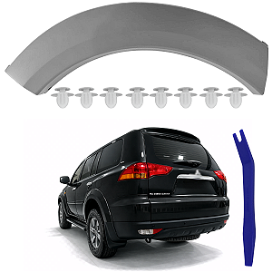Moldura Paralama Traseiro Pajero 2010 2011 2012 2013 2014