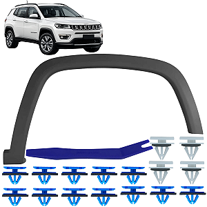 Alargador Paralama Moldura Diant Compass 2017 2018 2019 2020 2021 2022 2023 2024