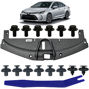 Moldura Defletor Superior Radiador Corolla 2020 Até 2025