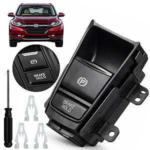 Botão Comando Freio De Mão Para Honda Hrv 2015 Até 2021