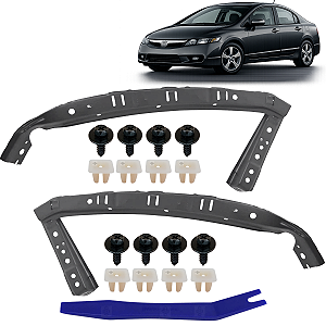 Guia Do Farol Suporte Diant. Para Honda Civic 2007/2011