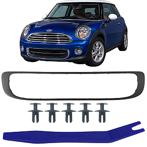 Moldura Grade Inferior Friso Para Mini Cooper 2011/2014
