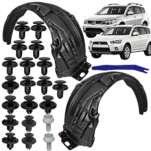 Capa Roda Parabarro Dianteiro Outlander 2007/2013