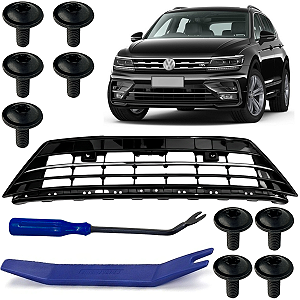 Grade Inferior Parachoque Dianteiro Tiguan R-line 2017/2021