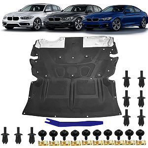 Protetor Inferior Cárter Para Bmw 328i 330i 2012/2017