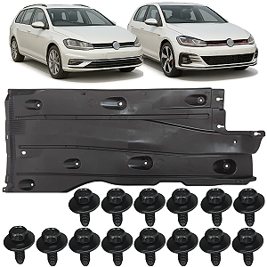 01 Protetor Assoalho Defletor Golf Gti/variant 2017 À 2021