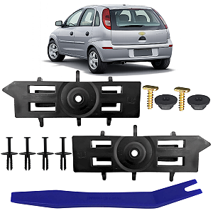 Suporte Guia Garra Parachoque Tras. Corsa Hatch 2005/2011