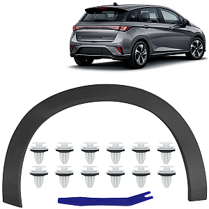 Moldura Traseira Paralama Para Byd Mini Dolphin 2023/2025