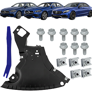 Protetor Inferior Defletor Diant Mercedes C Classe C 2021/2024 Todos