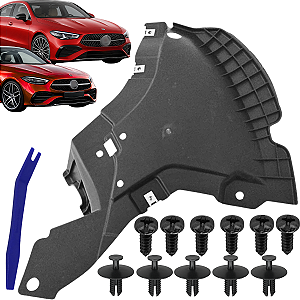 Kit Defletor Inferior Dianteiro Lateral C300 2024 2025 2026