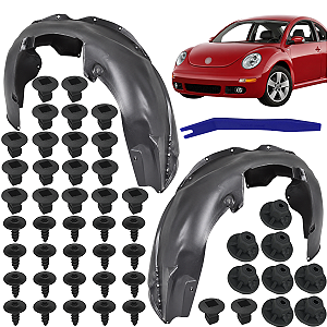 Capa Vão Roda Parabarro Dianteiro New Beetle 2006 Até 2011