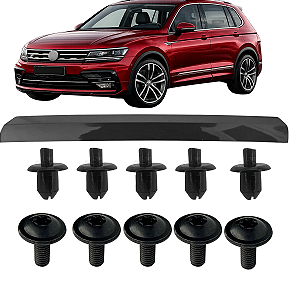 Aplique Inferior Friso Milha Tiguan R-line 2016 2017 2018