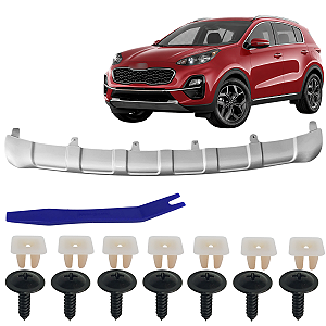 Aplique Friso Spoiler Parachoque Diant Sportage 2016/2021-