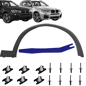 Alargador Moldura Paralama Dianteira X4 M Sport 2014/2018