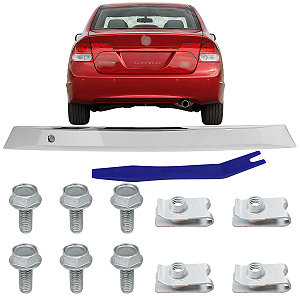 Moldura Placa Traseira Civic Exs, Lxl Lxs 2007/2011