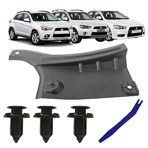 Protetor Inferior Lateral Parachoque Lancer Asx Outlander 2010/2017