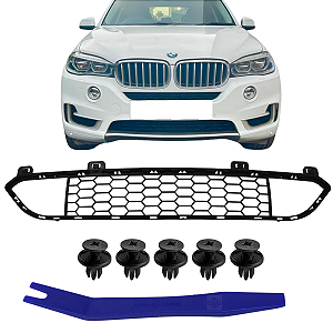 Grade Inferior Central Parachoque Para Bmw X5 2013/2015