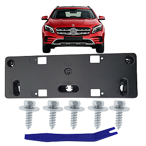 Suporte Placa Parachoque Dianteiro Classe Gla 2017/2020