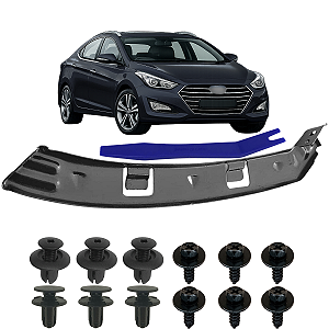 Suporte Guia Farol Parachoque Dianteiro Elantra 2011/2016