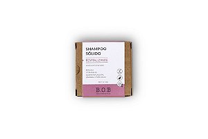 Shampoo Sólido Revitalizante B.O.B 80g
