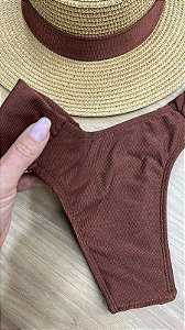 CALCINHA BORBOLETA INTEIRA NA COR MARROM | REF 5113