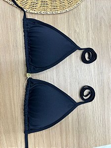 TOP BIQUINI CORTININHA NA COR PRETO | REF 404IA