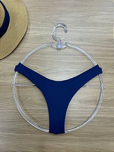 CALCINHA BIQUINI ASA DELTA FIO DUPLO NA AZUL MARINHO | REF. 307L