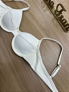 TOP BIQUINI RETRO SEM ACESSÓRIO NA COR OFF | REF415A