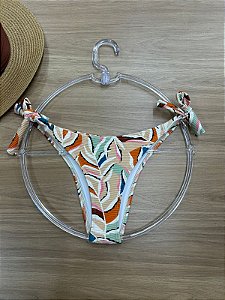 CALCINHA INTEIRA AMARRADA BIQUINI ESTAMPADO | REF. 414E