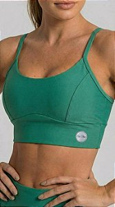 TOP DE ALÇA FITNES NA COR VERDE | REF 5005V