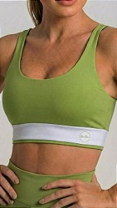 TOP REGATA FITNES NA COR VERDE OLIVA | REF5007V