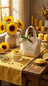 VELA AROMÁTICA MODELO GIRASSOL - REF V1AMA