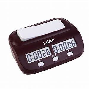 Relógio de Xadrez Digital Leap Premium - A lojinha de xadrez que