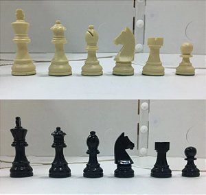 Jogo de Xadrez Escolar Jaehrig com tabuleiro: Peças Rei 7.3cm alto impacto  - A lojinha de xadrez que virou mania nacional!