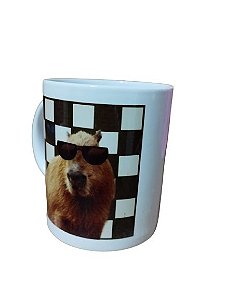 Caneca Chess Player Tabuleiro Peças Jogo Xadrez Xeque-Mate - Presente  Enxadrista