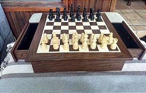 Tabuleiro de Xadrez Flowchess Marchetaria: Escolha com ou sem peças [Sob  Encomenda: Envio em 20 dias] - A lojinha de xadrez que virou mania nacional!