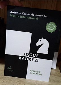 Livros de Xadrez Mequinho e Adriano Caldeira: Para Ensinar e Aprender  Xadrez e o O Xadrez de Um Grande Mestre