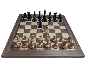 Tabuleiro de Xadrez Brava Marchetado com peças excelente acabamento 54x54cm  casas 5.6cm Espessura 13mm [Sob Encomenda: Envio em 45 dias] - A lojinha de  xadrez que virou mania nacional!
