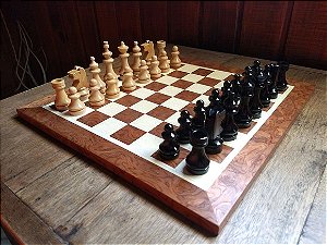 tabuleiro xadrez marchetaria marquetry chessboard