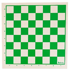 Jogo de Xadrez Peças Rei 8.6cm com tabuleiro flexível 46.5x46.5cm