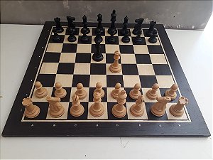 Peça avulsa para jogo de xadrez: Reposição do modelo escolar Rei 8.6cm
