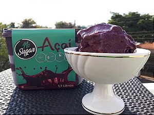 Açaí Zero Açúcar Pote 1,7 litros (2 unidades)