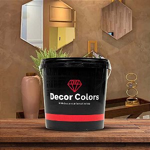 Cimento Queimado Rústico Mousse De Café 5 kg - Decor Colors