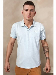 Camiseta Polo Manga Curta Básica Masculina