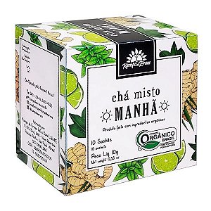 Chá Misto Harmonia Manhã Orgânico (10 Sachês) - Kampo de Ervas