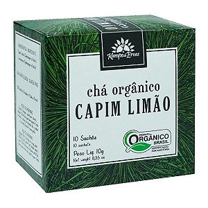 Chá de Capim Limão Orgânico (10 Sachês) - Kampo de Ervas
