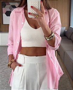 CAMISA ALGODÃO (COM OPÇÕES DE CORES)