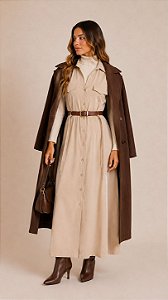 VESTIDO CARGO SANTORINI (COM OPÇÕES DE CORES)