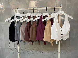 COLETE KYZY (COM OPÇÕES DE CORES)