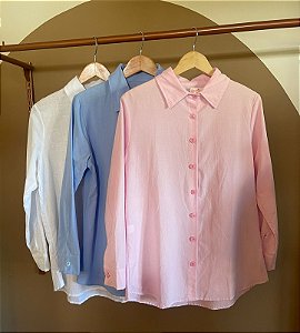CAMISA ALGODÃO (COM OPÇÕES DE CORES)